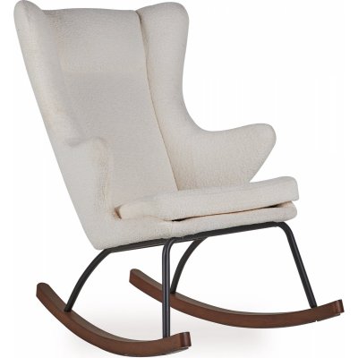 Fauteuil d'allaitement luxe crème