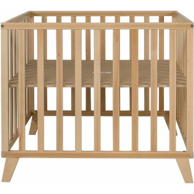 Parc bébé alix - bois hêtre naturel