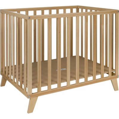 Parc bébé alix - bois hêtre naturel