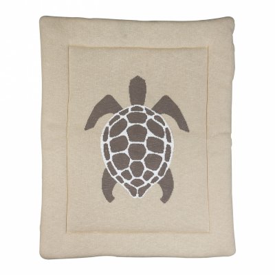 Tapis de parc tricot tortue