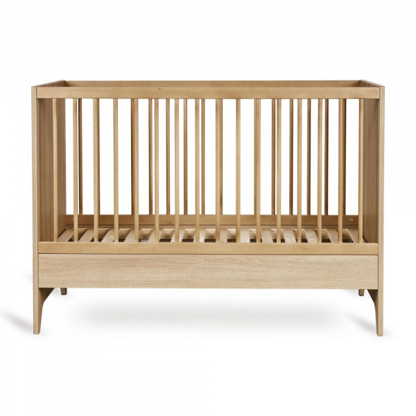 Lit bébé évolutif 120 x 60 cm tsugi - honey ash Quax