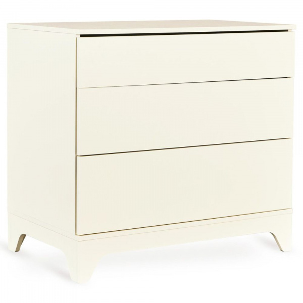 Chambre bébé duo tsugi lit 60 x 120 cm + commode butter Quax