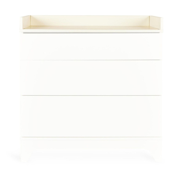 Chambre bébé duo tsugi lit 60 x 120 cm + commode avec plan à langer butter Quax