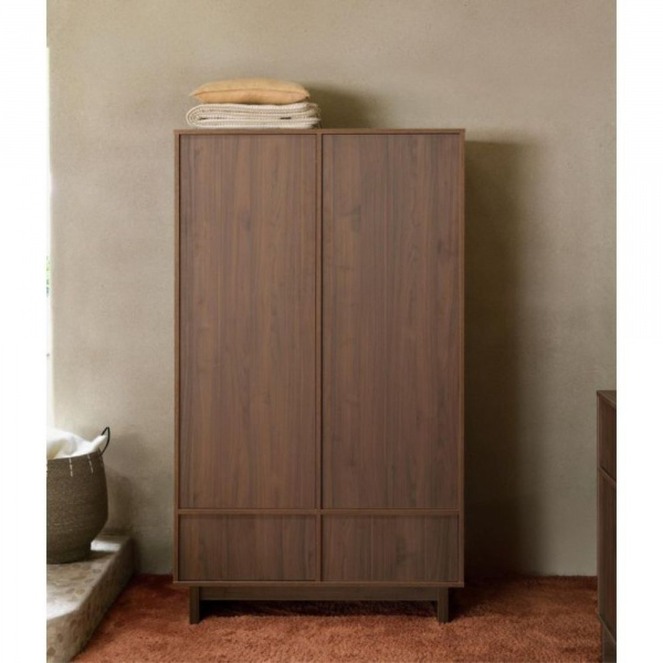 Chambre bébé trio kyo lit 70 x 140 cm + commode xl + armoire Quax