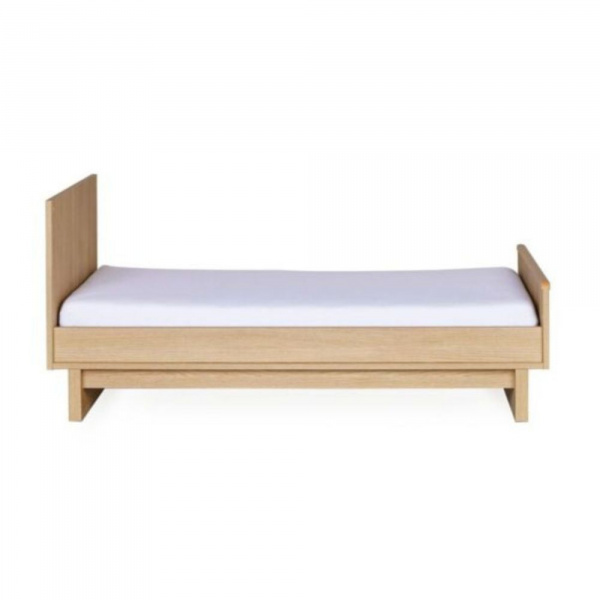 Chambre duo kyo lit bébé évolutif 70 x 140 cm + commode xl - honey ash Quax