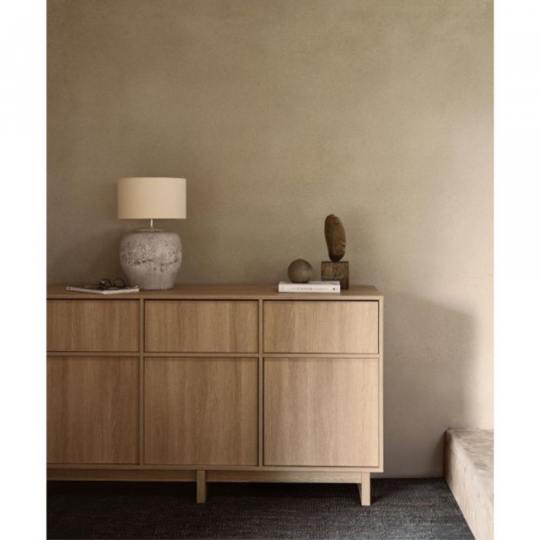 Chambre duo kyo lit bébé évolutif 70 x 140 cm + commode xl - honey ash Quax