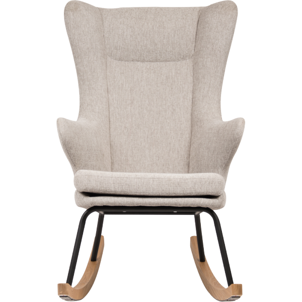 Fauteuil d'allaitement luxe sand grey Quax