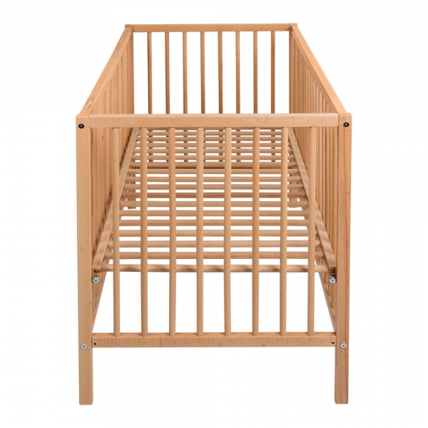 Lit bébé 60x120 cm lina - naturel Quax