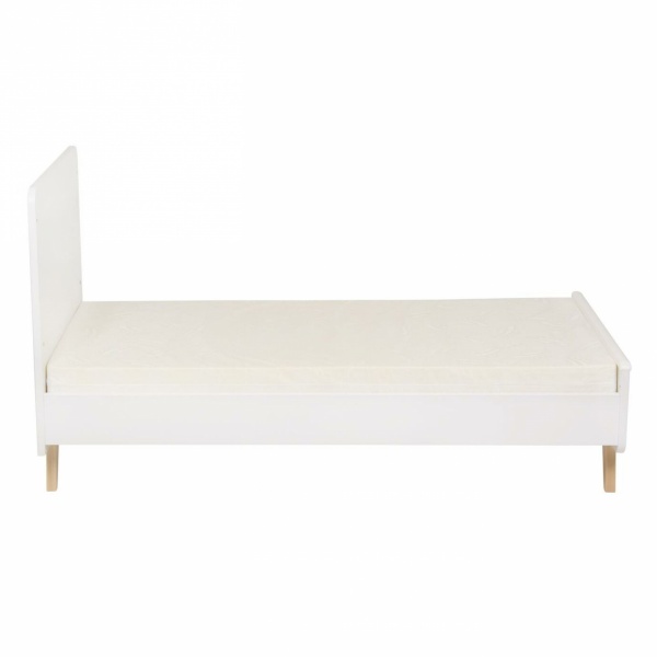 Lit bébé 70x140 cm évolutif en lit enfant loft white Quax
