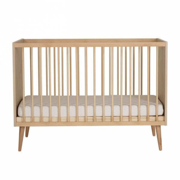 Lit bébé 60x120 cm cocoon natural oak Quax