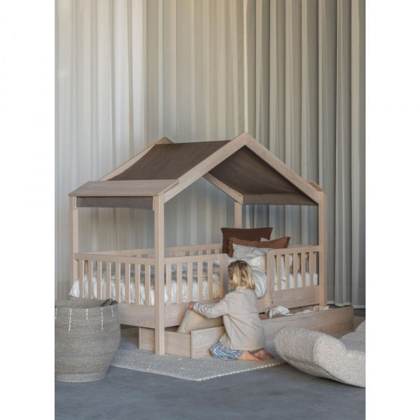 Lit cabane évolutif chalet 200 x 90 cm Quax