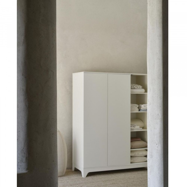 Armoire xl avec 3 portes battantes tsugi - butter Quax