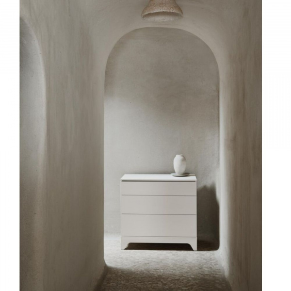 Commode avec 3 tiroirs coulissants tsugi - butter Quax