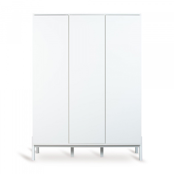 Armoire 3 portes - crème Quax