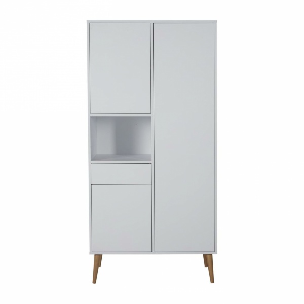 Armoire 3 portes 1 niche cocoon ice white Quax