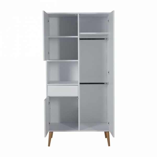 Armoire 3 portes 1 niche cocoon ice white Quax