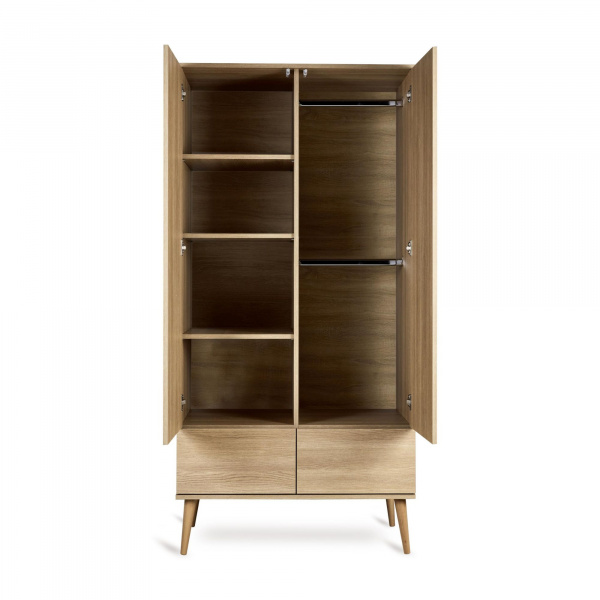 Armoire 2 portes flow - honey ash Quax