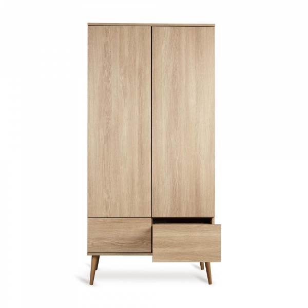 Armoire 2 portes flow - honey ash Quax