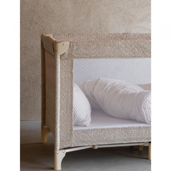 Lit parapluie bouclé 120 x 60 cm - ecru sheep Quax