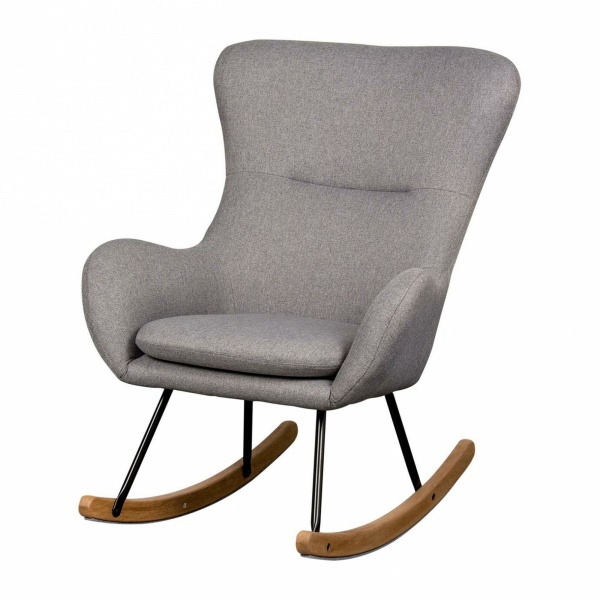 Rocking chair basic dark grey de Quax sur allobébé