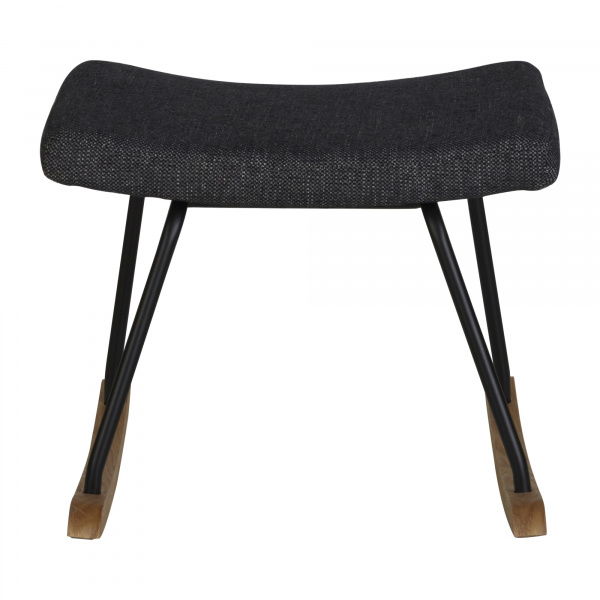 Repose pied pour fauteuil d'allaitement luxe black Quax