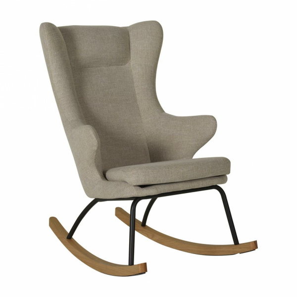 Fauteuil d'allaitement luxe argile Quax