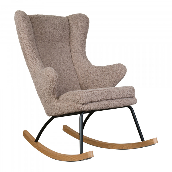 Fauteuil d'allaitement luxe stone Quax