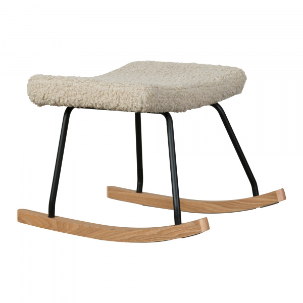 Repose pied pour fauteuil d'allaitement luxe bouclettes Quax