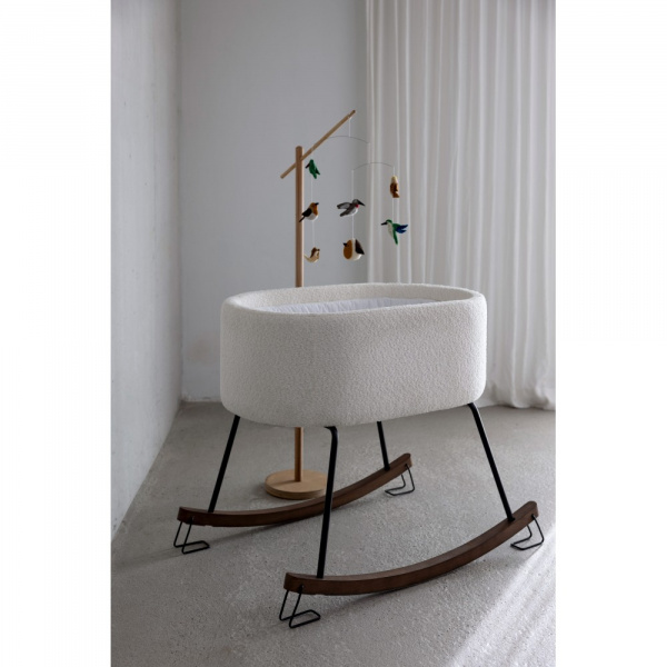 Berceau à bascule de luxe crème Quax