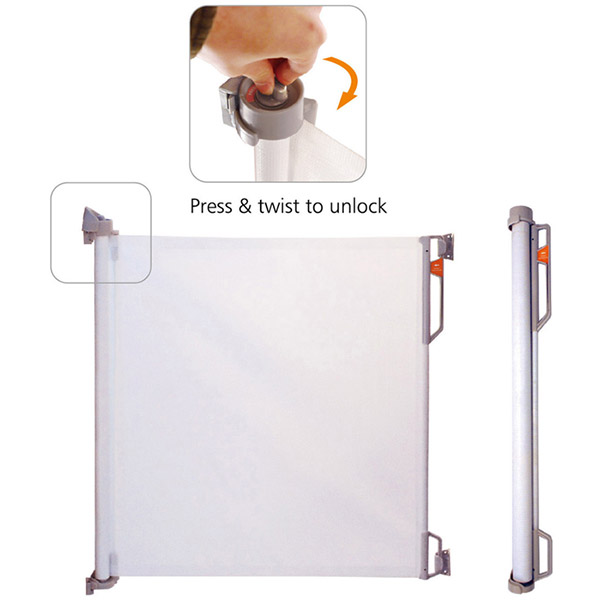 Barrière de sécurité compact milk 0-140 cm Quax