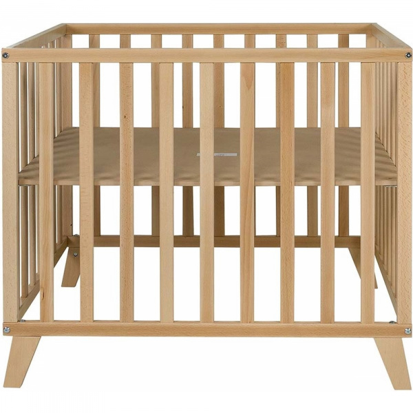 Parc bébé alix - bois hêtre naturel Quax