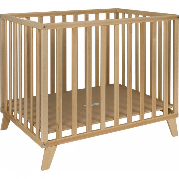 Parc bébé alix - bois hêtre naturel Quax