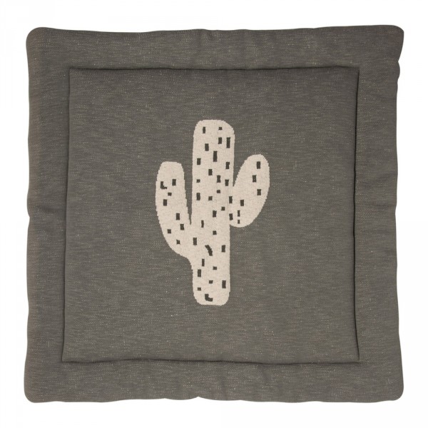 Tapis de parc tricot cactus 100 x 100 cm Quax