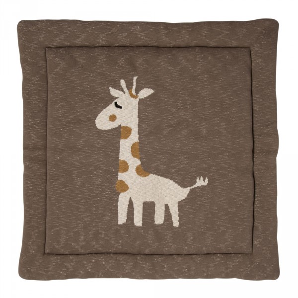 Tapis de parc tricot girafe 100 x 100 cm Quax
