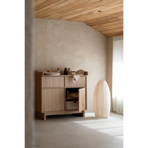 Panier de rangement kyo - beige-naturel Quax
