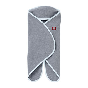 Couverture babynomade 6-12 mois simple polaire gris ardoise