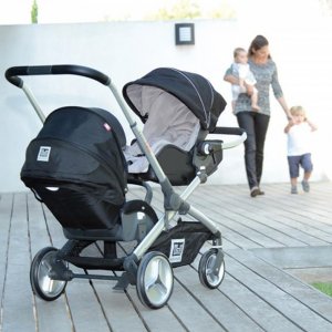 Poussette double evolutwin noir