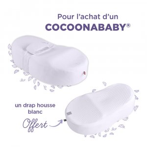 Cocoonababy blanc + drap housse offert