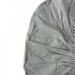 Les imparfaits - drap housse cocoonababy fleur de coton gris Red castle