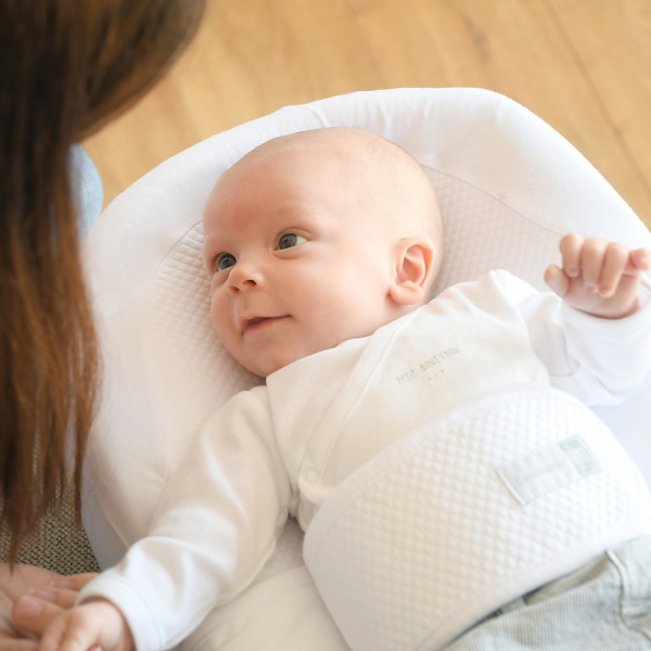 Cocoonababy 10° fleur de coton blanc Red castle