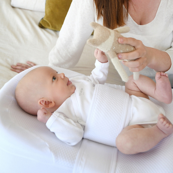 Cocoonababy 10° fleur de coton blanc Red castle