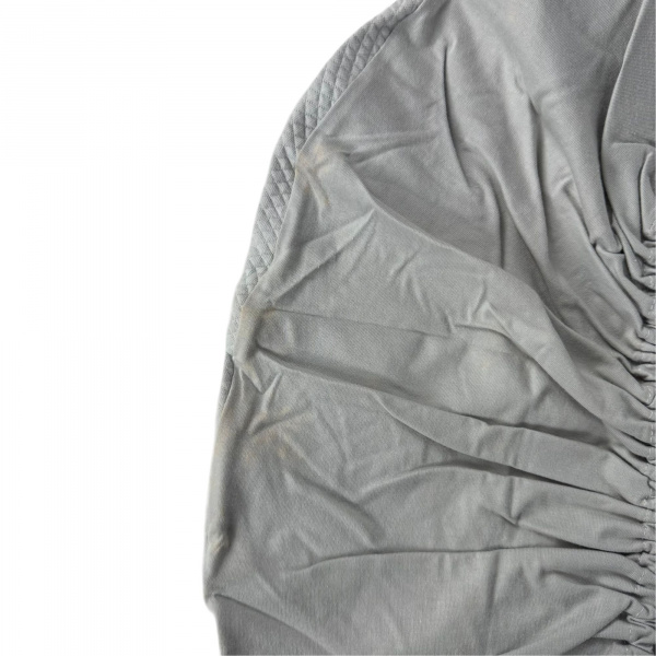 Les imparfaits - drap housse cocoonababy fleur de coton gris Red castle