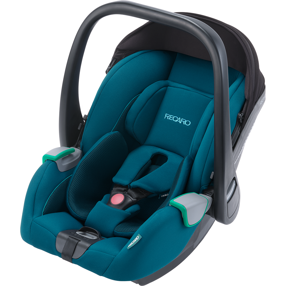 Siège auto avan isize select teal green groupe 0+ de Recaro sur allobébé