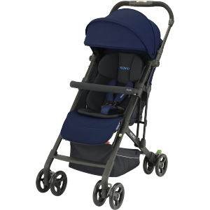 Poussette 4 roues easylife elite 2 select pacific blue Recaro