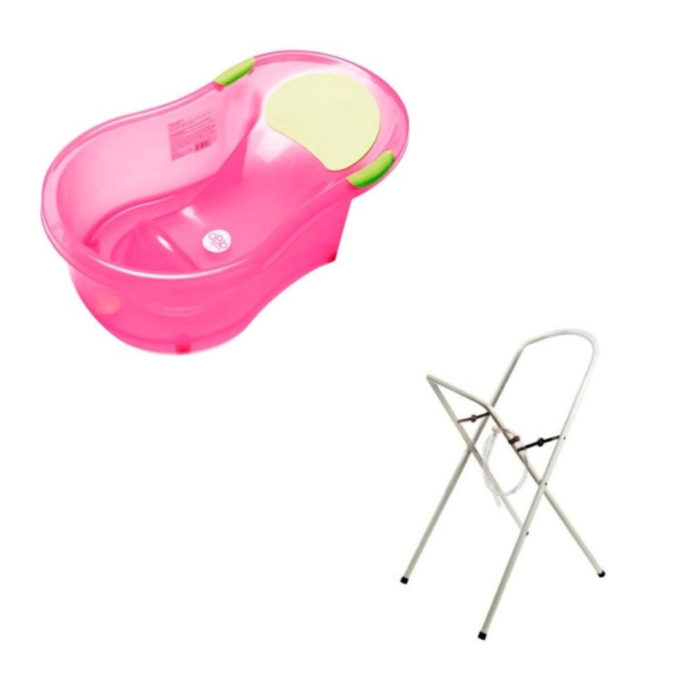 Baignoire 0-6 mois blanche + pied tuyau évacuation DBB, Vente en