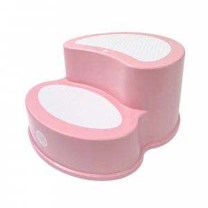 Marche pied enfant antidérapant rose Dbb remond