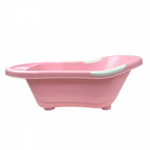 Baignoire bébé avec vidange rose Dbb remond