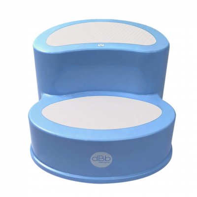 Marche pied enfant antidérapant bleu