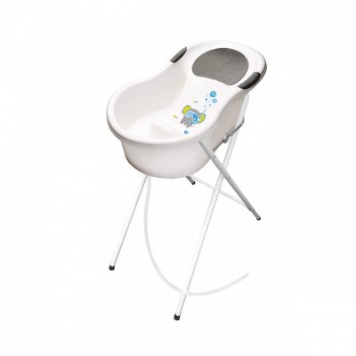Baignoire Ergonomique Avec Vidange Blanche De Bebe Confort Sur Allobebe
