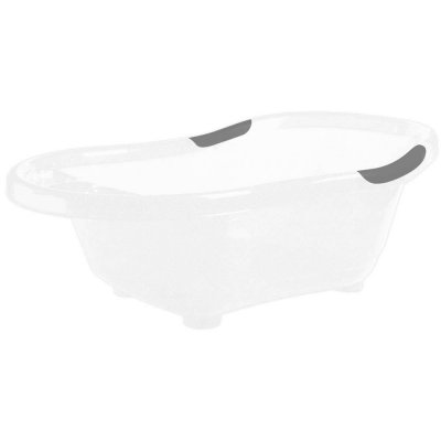 DBB REMOND Baignoire blanche pailletée translucide avec vidange